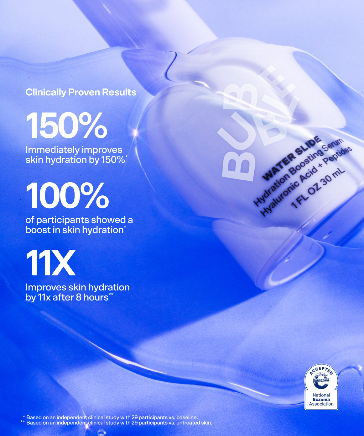 Bubble Skincare Water Slide