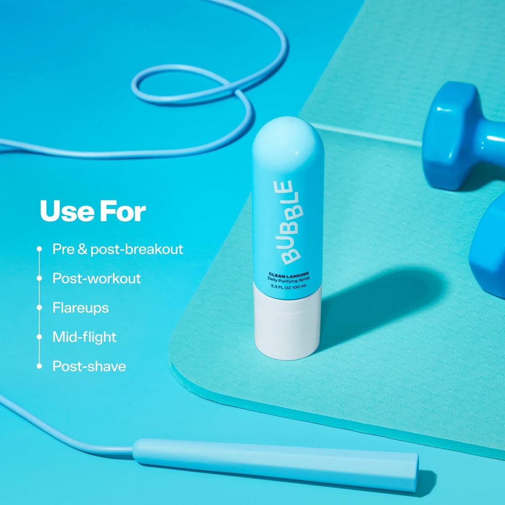 Bubble Skincare Clean Landing