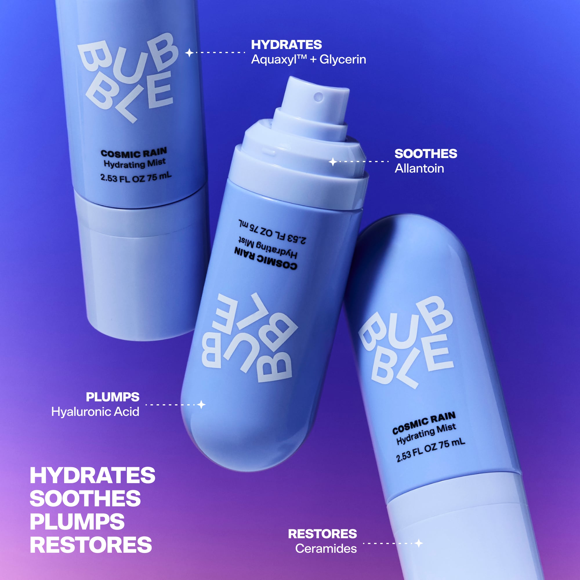 Bubble Skincare Cosmic Rain
