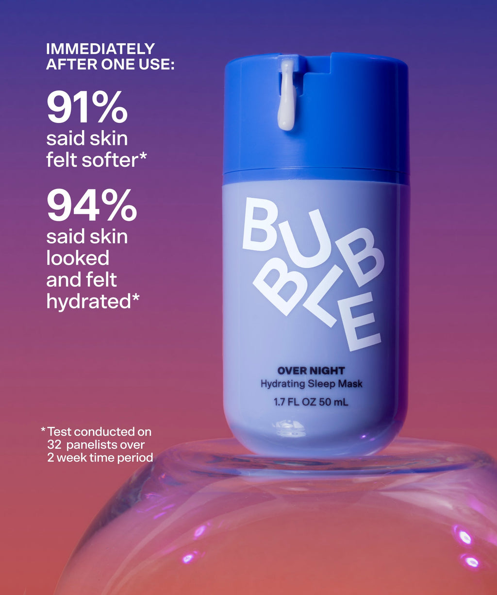 Bubble Skincare Over Night