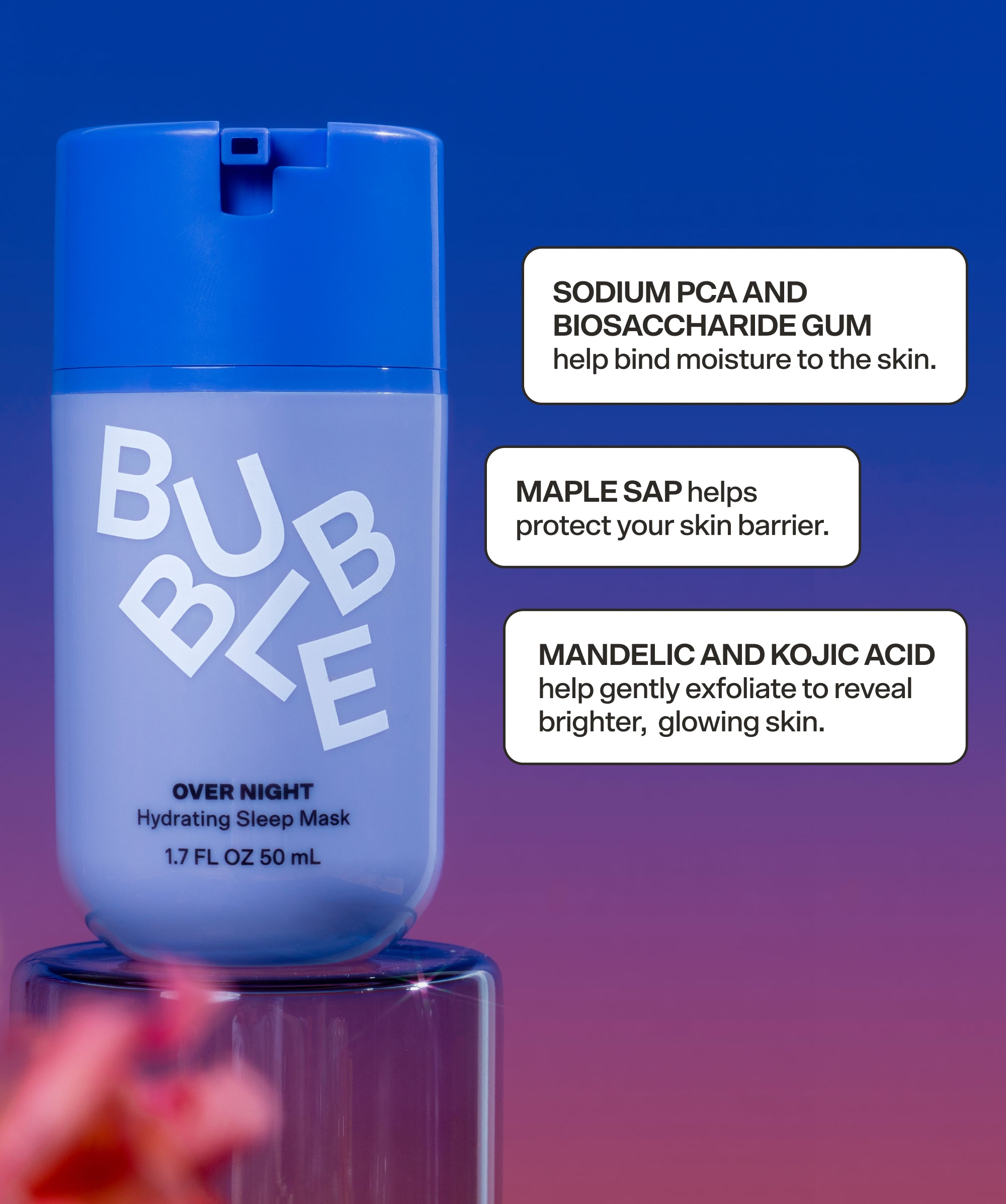 Bubble Skincare Over Night