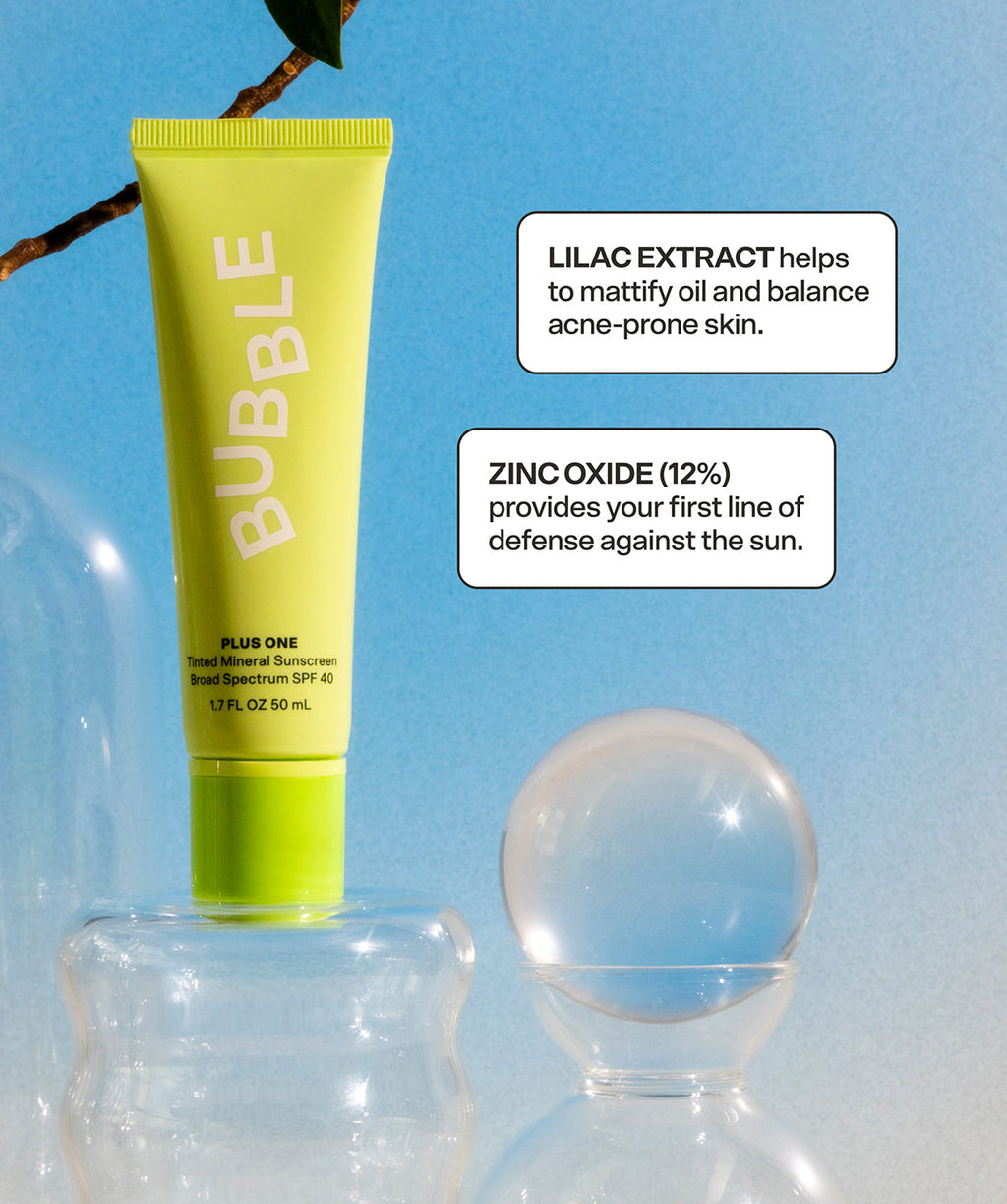 Bubble Skincare Plus One