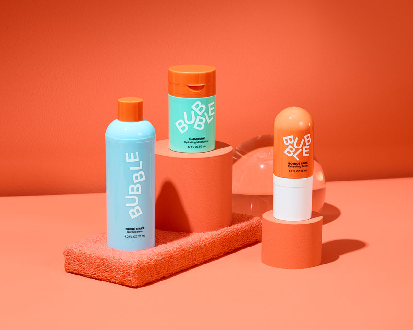 Bubble Skincare Dry Skin Bundle
