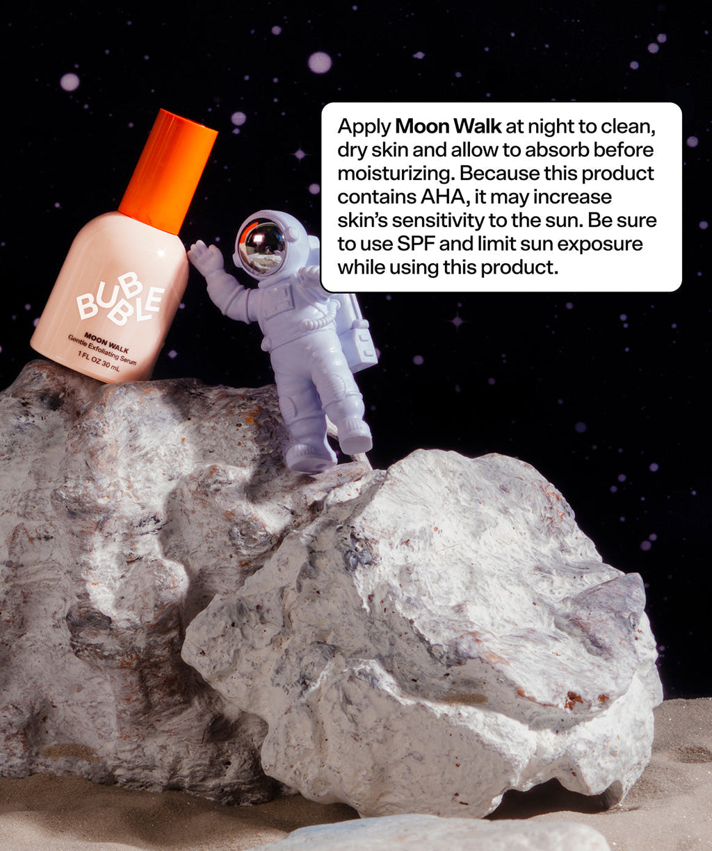 Bubble Skincare Moon Walk