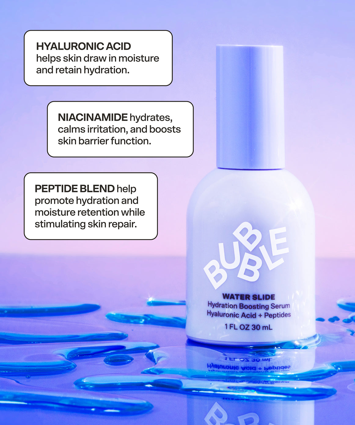 Bubble Skincare Water Slide